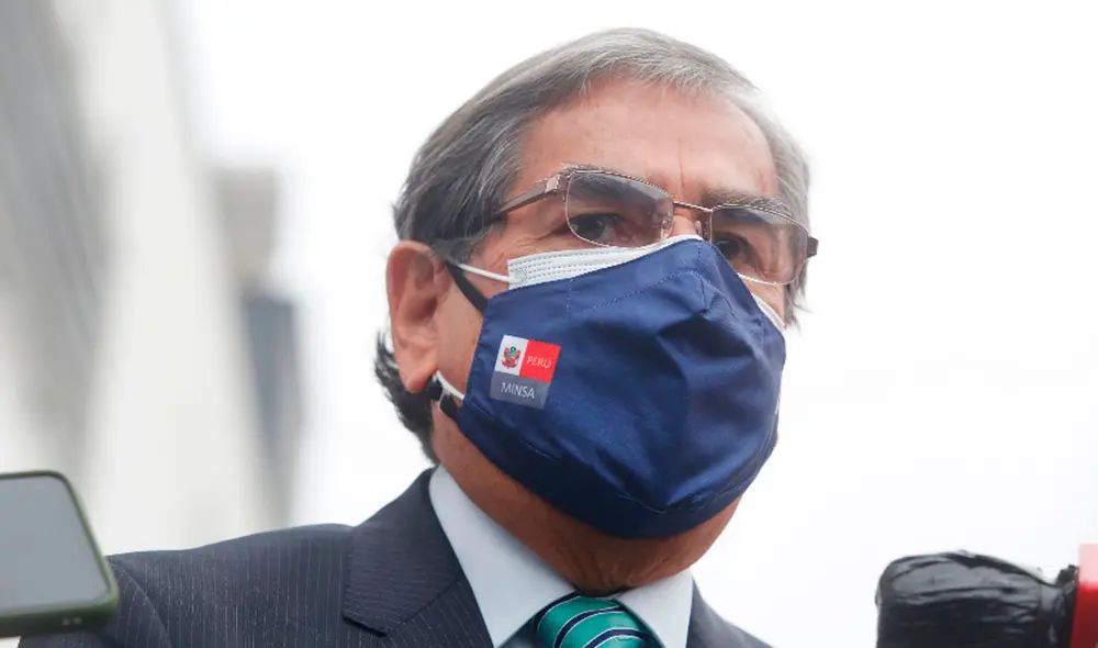 Ugarte precisó que seguirán trabajando hasta completar los más de cinco millones de vacunados hasta julio. Foto: Carlos Contreras / La República Ugarte precisó que seguirán trabajando hasta completar los más de cinco millones de vacunados hasta julio. Foto: Carlos Contreras / La República