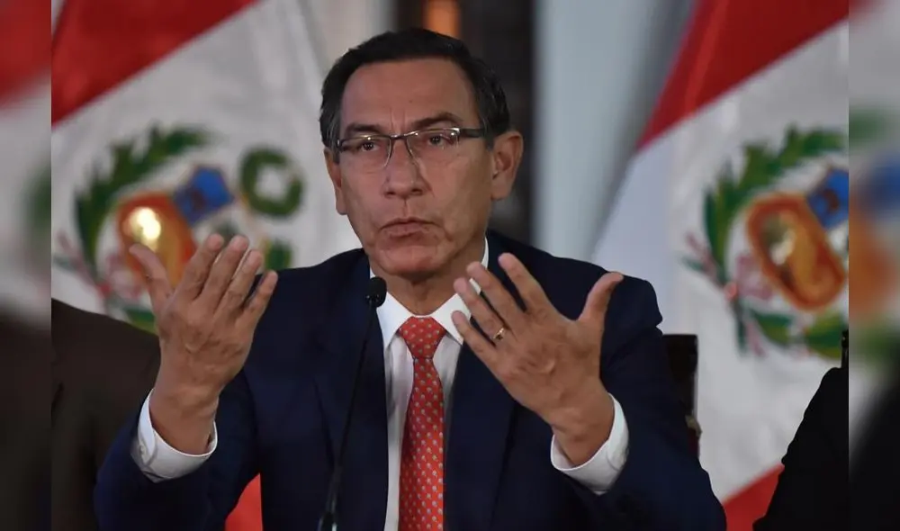 Presidente Martín Vizcarra anunció que, vía decreto, se dispone el aislamiento de ciudadanos provenientes de Italia, China, Francia y España, por el COVID-19. Foto: Melissa Merino / La República.
