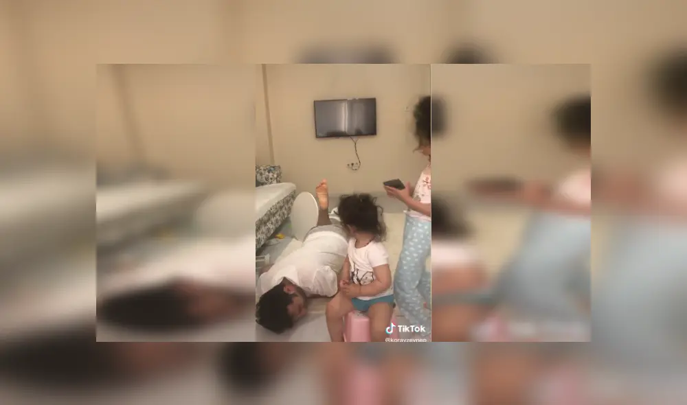 Desliza las imágenes para ver más detalles de esta divertida escena que es viral en TikTok. Desliza las imágenes para ver más detalles de esta divertida escena que es viral en TikTok.