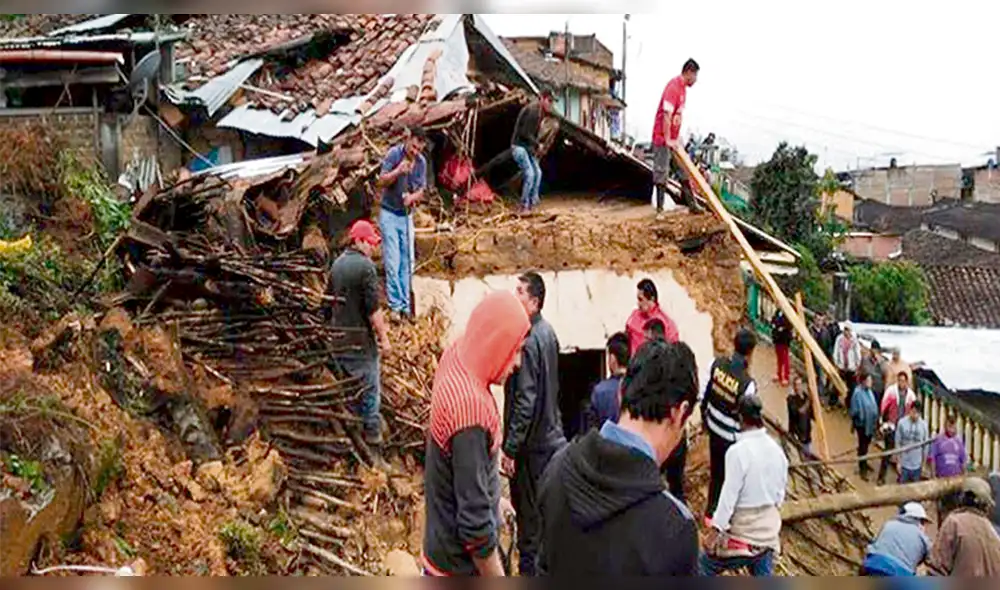 Lluvias azotan Piura, Amazonas y La Libertad