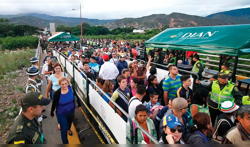 Colombia aseguró que han entrado más venezolanos que en 2017