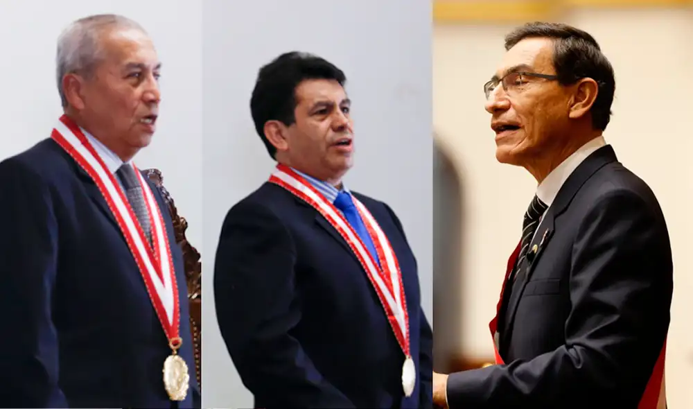 Fiscales supremos critican que Martín Vizcarra se haya pronunciado sobre sus sanciones. Composición: La República. Fiscales supremos critican que Martín Vizcarra se haya pronunciado sobre sus sanciones. Composición: La República.