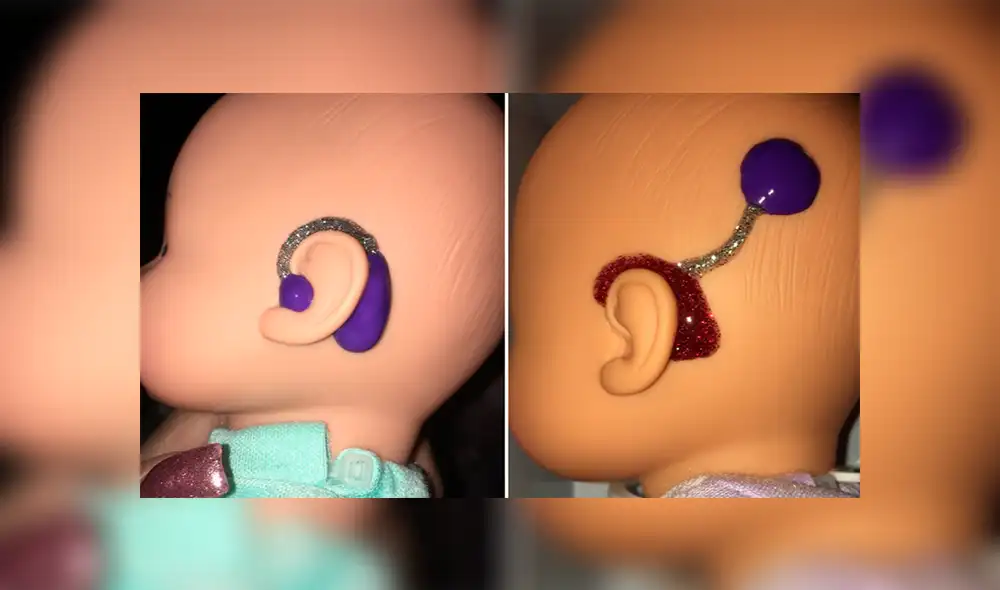 Profesora colocó prótesis auditivas en muñecas para que sus estudiantes se sintieran representados