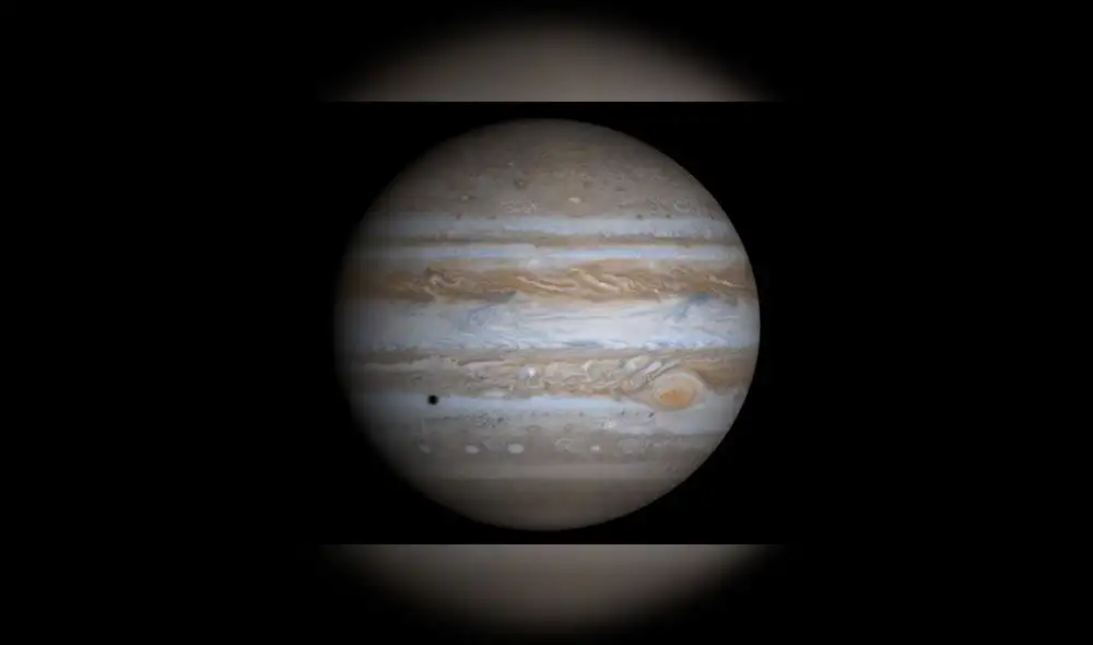 Júpiter se verá más grande y brillante en el cielo. Crédito: NASA. Júpiter se verá más grande y brillante en el cielo. Crédito: NASA.