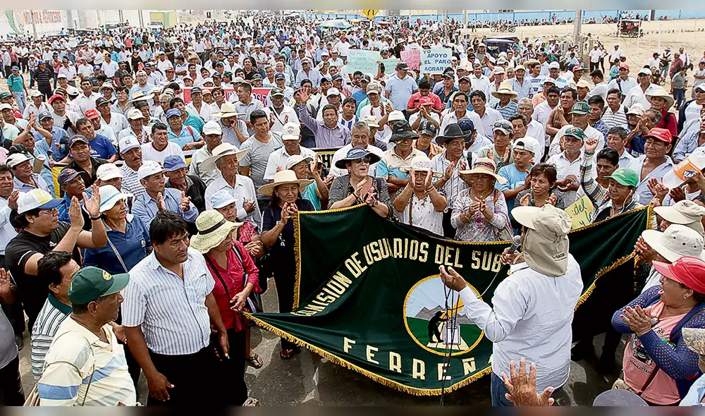 Agricultores dan tregua al gobierno para atender demandas
