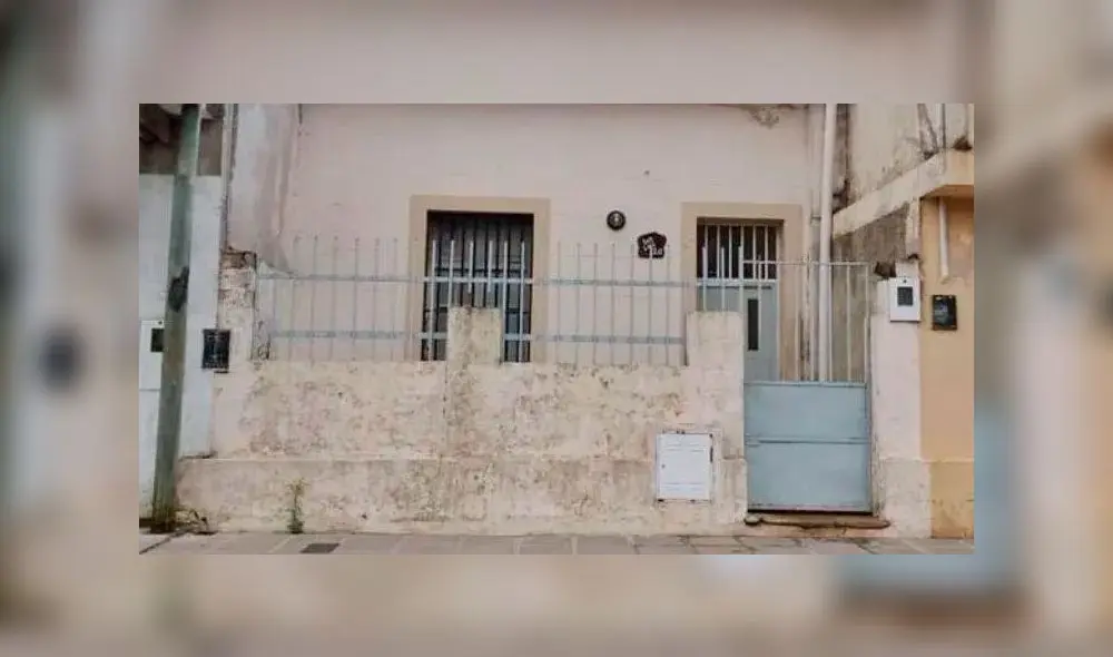 En esta casa mataron a la septuagenaria, que tenía problemas para caminar y hablar. Foto: Crónica En esta casa mataron a la septuagenaria, que tenía problemas para caminar y hablar. Foto: Crónica