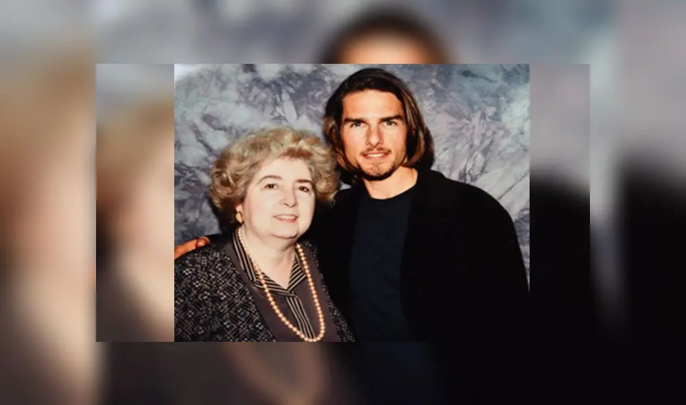 Maria con Tom Cruise. Foto: HLN Bélgica Maria con Tom Cruise. Foto: HLN Bélgica
