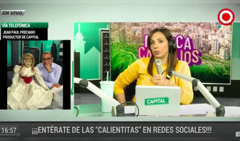 Mónica Cabrejos aseguró que no se encuentra convencida de que sean los competidores los que aporten dinero para realizar la compra de víveres. (Foto: Captura Capital)