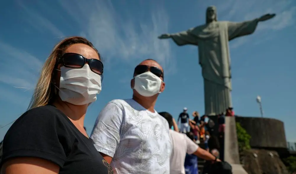 El estado de Río de Janeiro, después de Sao Paulo, es la segunda región de Brasil con el mayor número de fallecidos a causa del coronavirus, con cerca de 25.000 pérdidas. Foto: AFP
