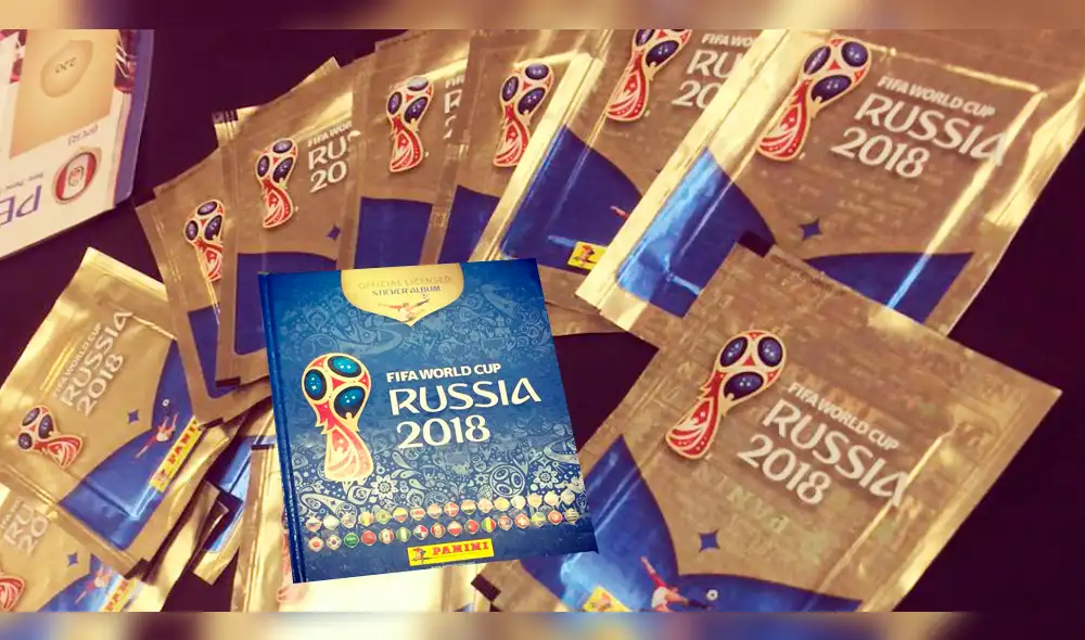 Álbum Panini: ¿Cuánto cuesta llenar el coleccionable oficial de Rusia 2018?
