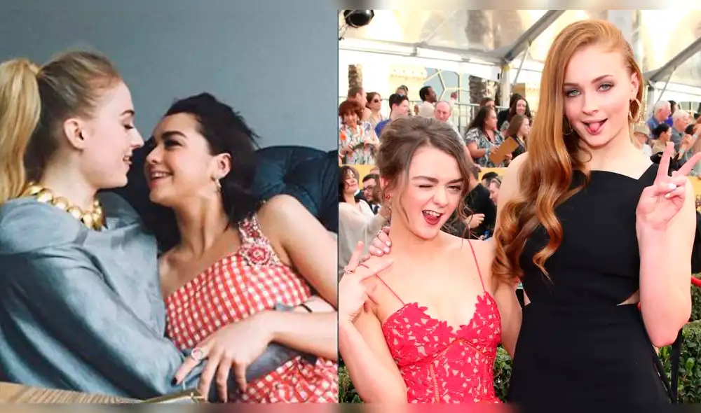 Sophie Turner revela qué vicio compartía con Maisie Williams durante rodaje de ‘Juego de Tronos’