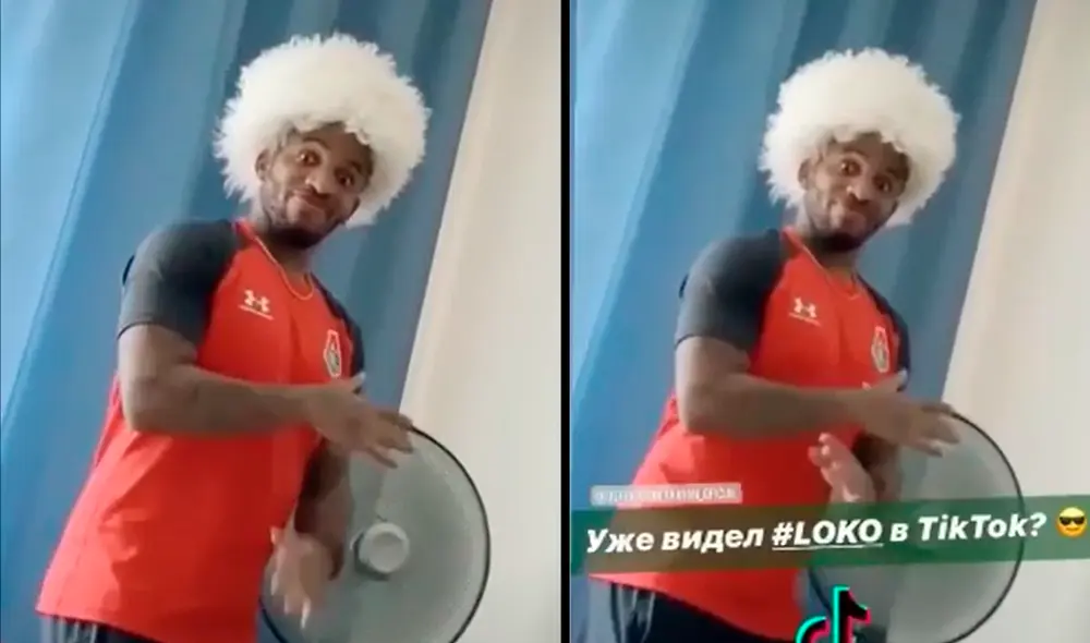 Jefferson Farfán protagoniza divertido Tiktok para el Lokomotiv Moscú.