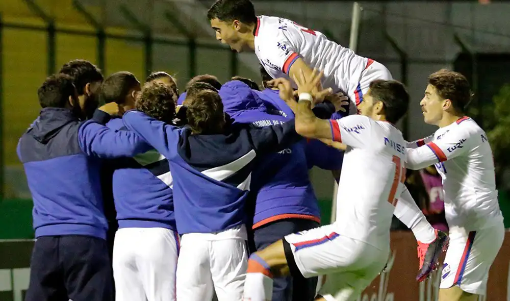 Nacional venció 2-1 a Deportivo Maldonado. Foto: Nacional Nacional venció 2-1 a Deportivo Maldonado. Foto: Nacional
