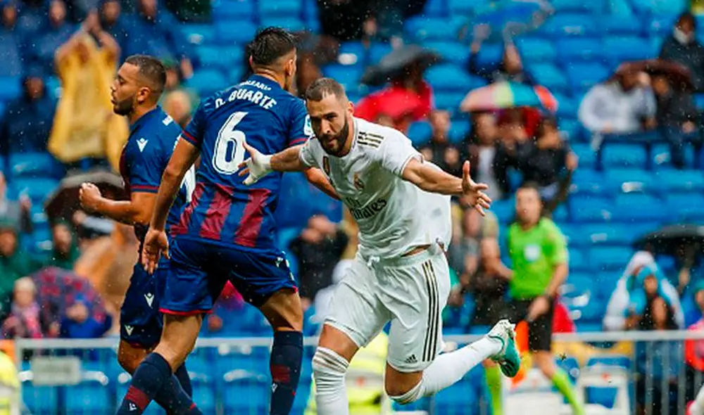 Real Madrid vs. Levante por la Liga Santander