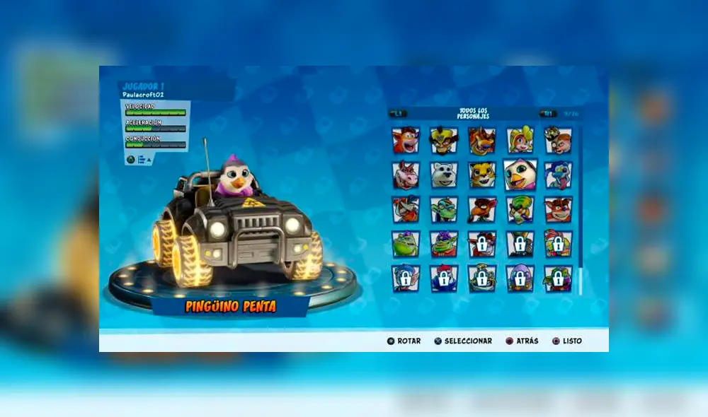 Crash Team Racing Nitro Fueled: Trucos