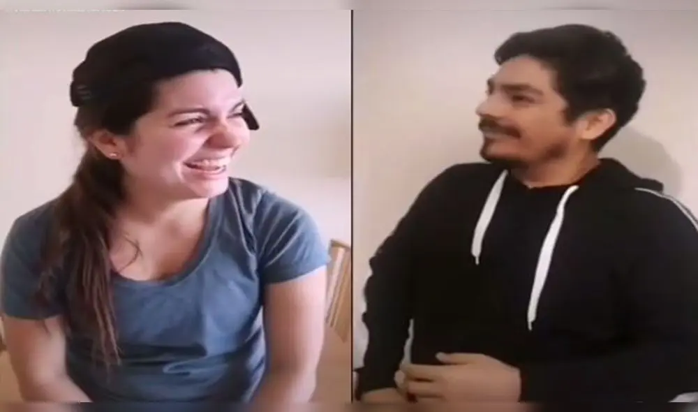 Nataniel Sánchez y Erick Elera. Foto: Captura Nataniel Sánchez y Erick Elera. Foto: Captura