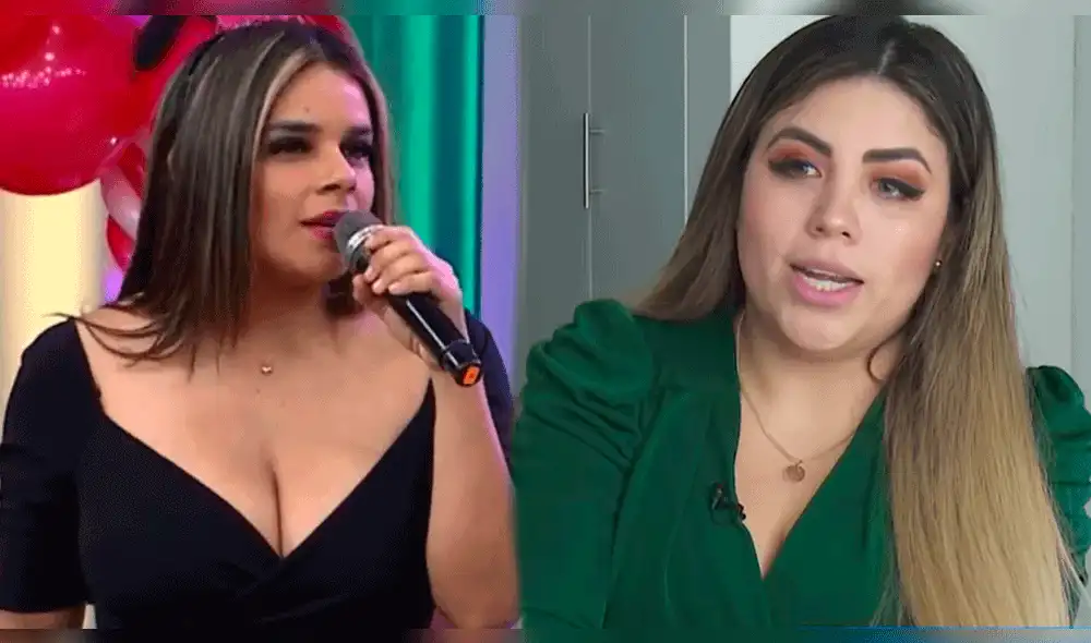 Giuliana Rengifo fue acusada por cumbiambera de "meterse en una relación". Foto: composición LR/Facebook/Magaly - ATV Giuliana Rengifo fue acusada por cumbiambera de "meterse en una relación". Foto: composición LR/Facebook/Magaly - ATV