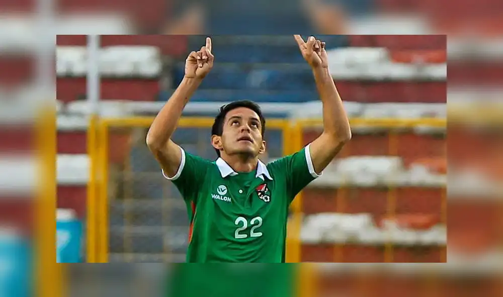 Jhasmani Campos debutó en la selección boliviana en el 2007. Foto: EFE Jhasmani Campos debutó en la selección boliviana en el 2007. Foto: EFE