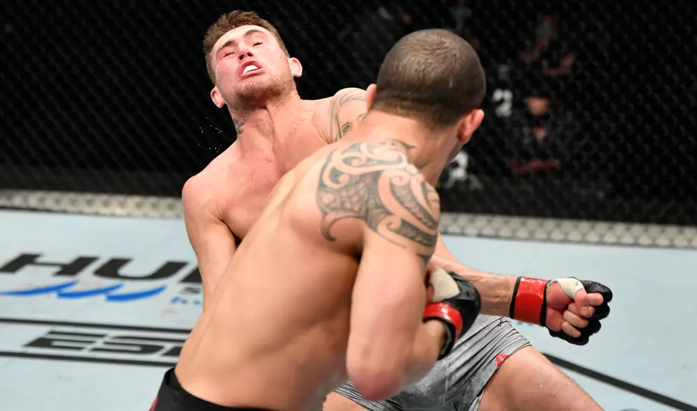 Robert Whittaker le ganó por decisión unánime a Darren Till el cierre del UFC Fight Island 3. | Foto: @UFC Robert Whittaker le ganó por decisión unánime a Darren Till el cierre del UFC Fight Island 3. | Foto: @UFC