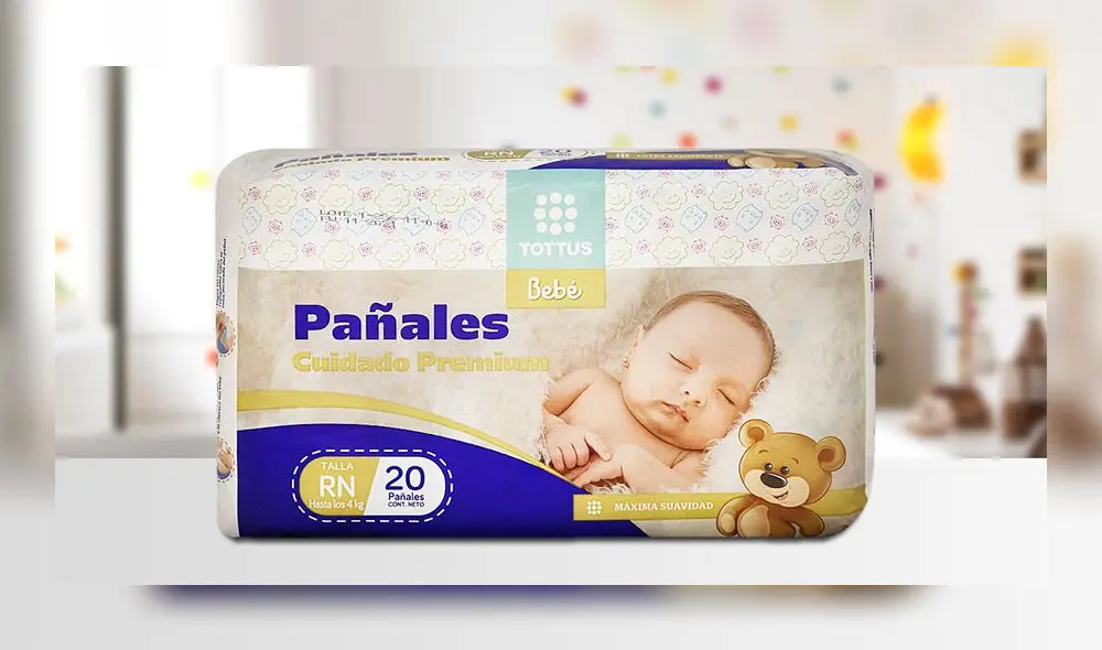 Tottus presenta nueva línea premium de pañales