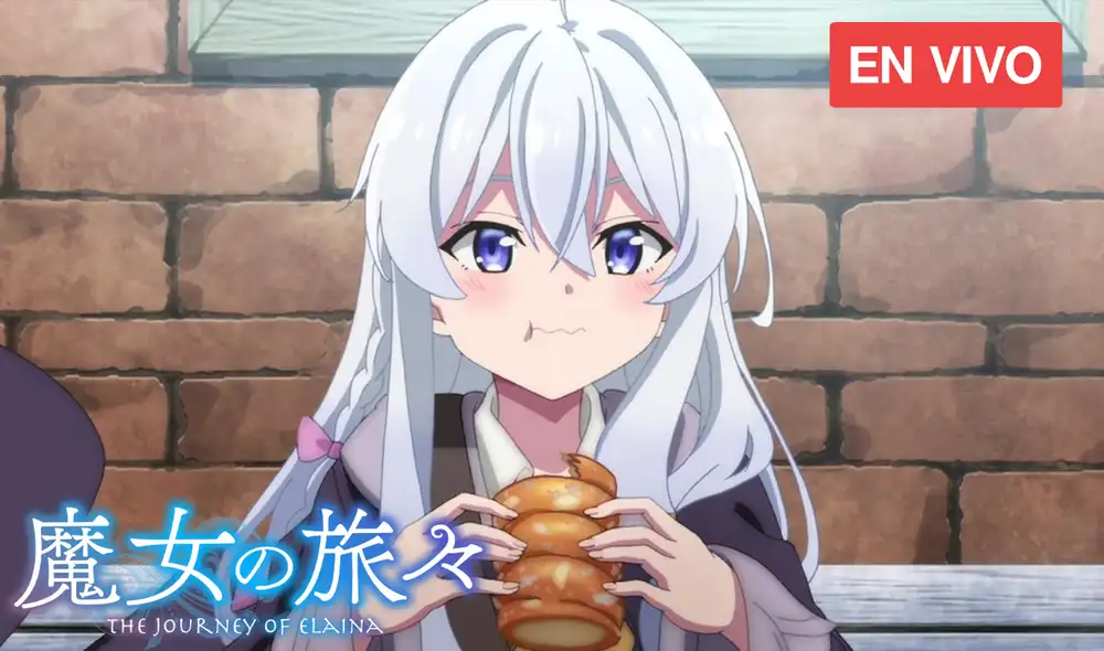 La pequeña Elaina sigue con su viaje por el mundo en Majo no tabitai. Foto: Funimation