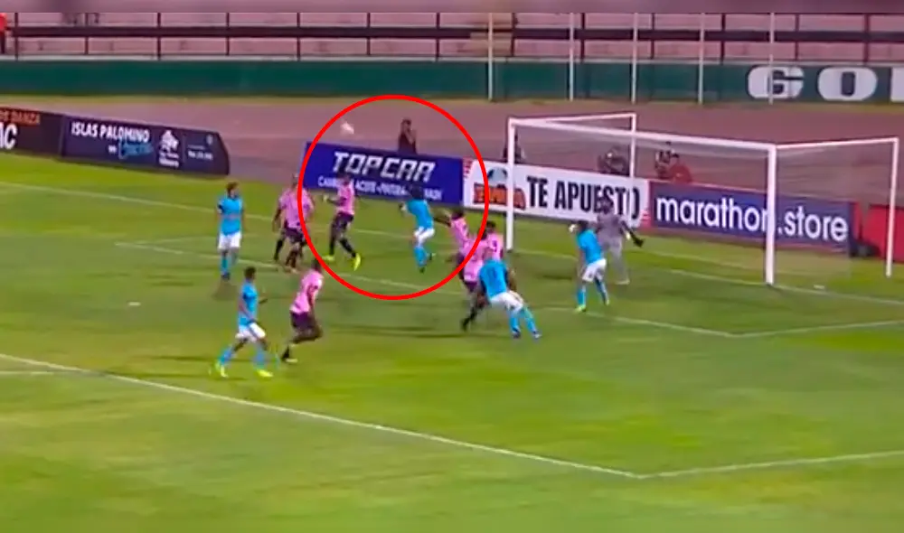Sporting Cristal vs Sport Boys: Jorge Cazulo cabeceó solo en el área y puso el 1-0 [VIDEO]