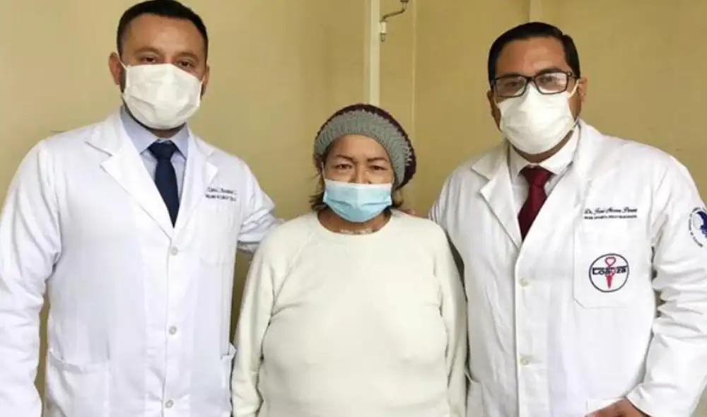 Leyla Fulca Padilla fue sometida a la cirugía de resección de estenosis por una lesión en la tráquea. Foto: Minsa