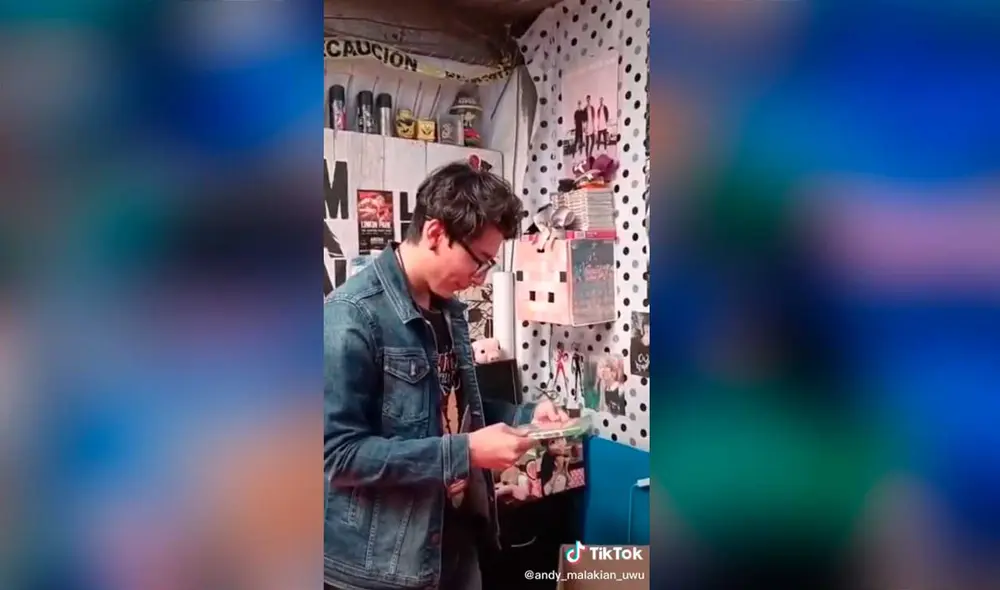 Desliza las imágenes para ver la increíble sorpresa que preparó una joven para su novio quien es fan de Crash Bandicoot. Foto: captura de TikTok/@andy_malakian