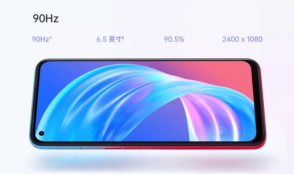 El nuevo Oppo A72 5G llega con una pantalla Full HD+ de 90Hz. | Foto: Oppo El nuevo Oppo A72 5G llega con una pantalla Full HD+ de 90Hz. | Foto: Oppo