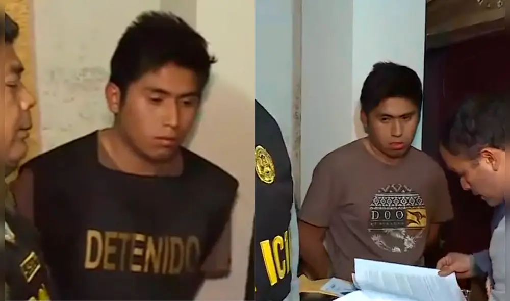 El sujeto fue identificado como Agnel Bryan Rojas Borja.