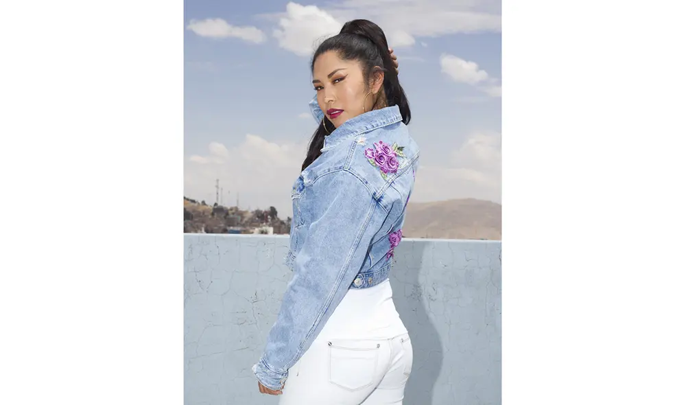 La joven cantante aseguró que no dejará el huayno. Foto: Juan Carlos Cisneros. La joven cantante aseguró que no dejará el huayno. Foto: Juan Carlos Cisneros.