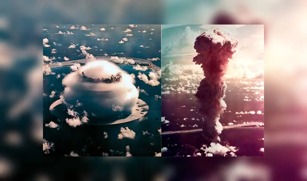 La Operación Crossroadas se llevó a cabo en 1946 en el mar del Atolón de Bikini, en el Océano Pacífico central. Se detonaron unas 22 bombas atómicas hasta 1958.