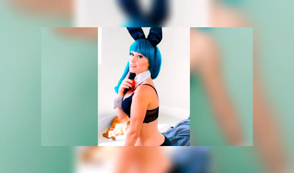 Dragon Ball Super: Chica hace cosplay 'hot' de Bulma con 'traje de conejo' y alborota a fans [FOTOS]
