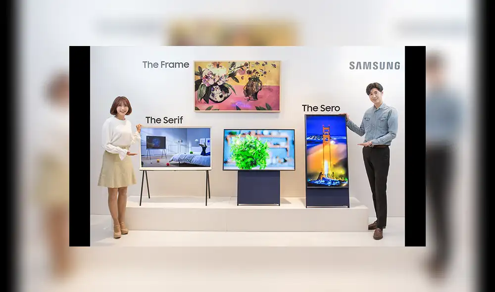 Samsung lanza The Sero TV, el primer televisor que gira a modo vertical [VIDEO]