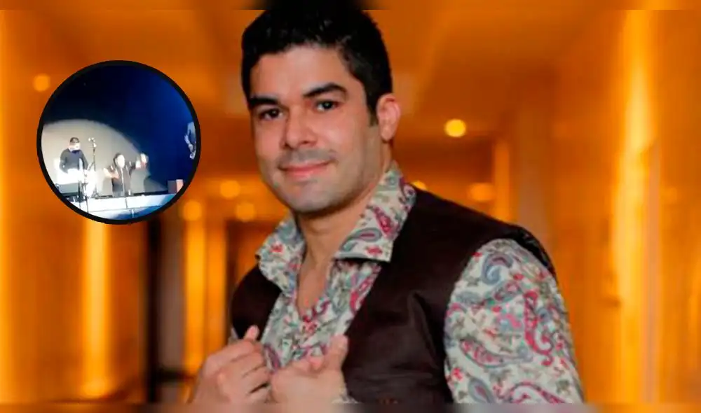 Jerry Rivera sufre terrible caída en concierto y alarmó a sus fans [VIDEO]