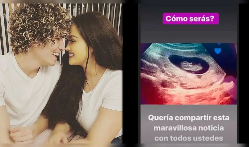 La bailarina sorprendió a sus seguidores con la imagen de una ecografía.