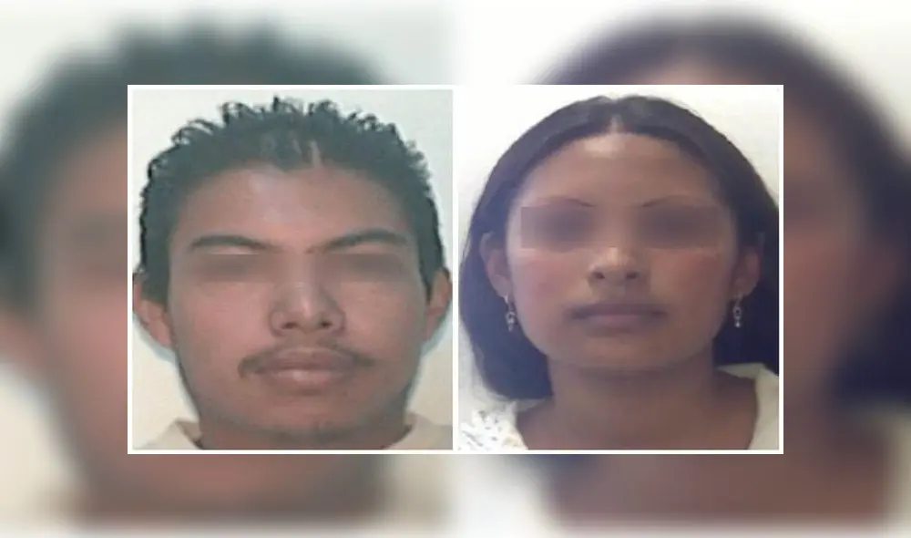 Gladis Giovana Cruz Hernández y Mario Alberto Reyes Nájera son los presuntos asesinos de Fátima. Foto: difusión.