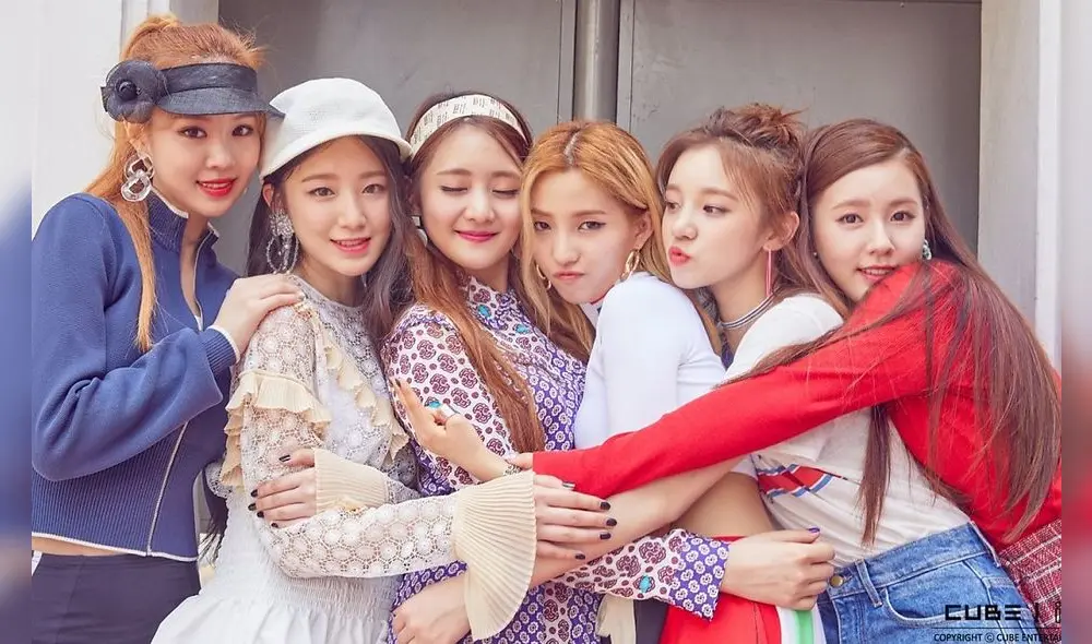(G)I-DLE, es un girl group surcoreano de seis integrantes: Miyeon, Minnie, Soojin, Soyeon, Yuqi y Shuhua.  [FOTO: Instagram]