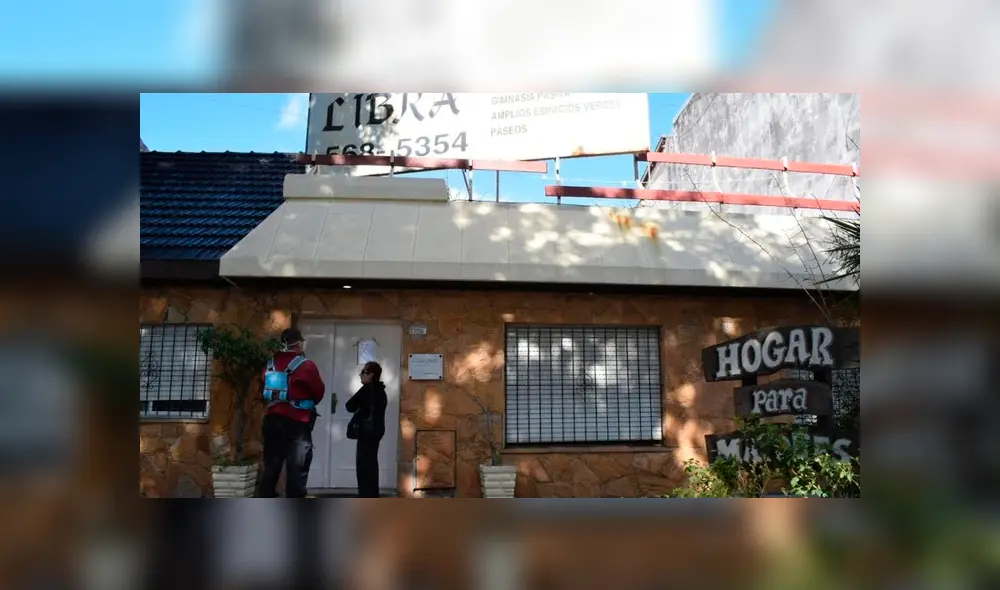 Los adultos mayores fueron aislados. Foto: Radio Mitre