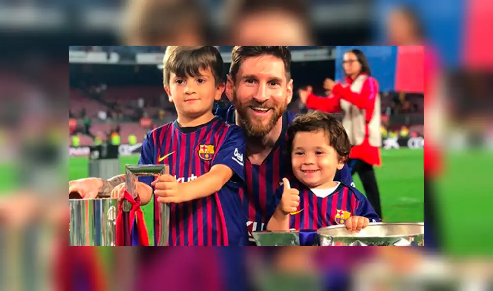 Messi fue 'troleado' por su hijo tras perder las finales de Champions y Copa del Rey [VIDEO]