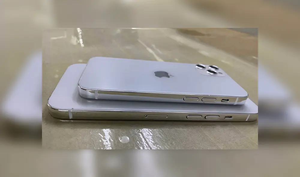 El iPhone 12 abandonaría los bordes redondeados. Foto: Sonny Dickson / Twitter