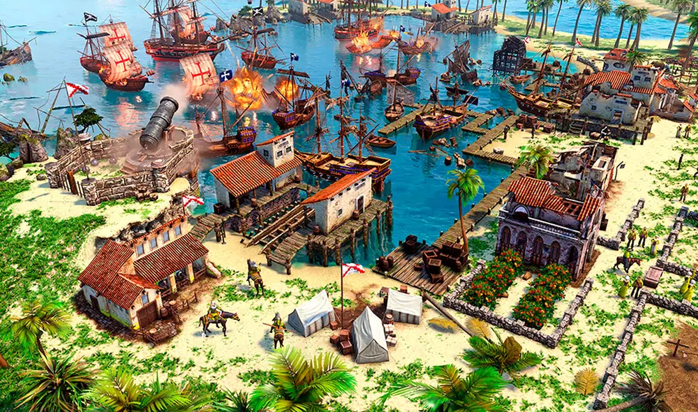 La campaña de los incas está presente por primera vez en Age of Empires III, que ahora cuenta con 16 civilizaciones. Foto: MIcrosoft La campaña de los incas está presente por primera vez en Age of Empires III, que ahora cuenta con 16 civilizaciones. Foto: MIcrosoft