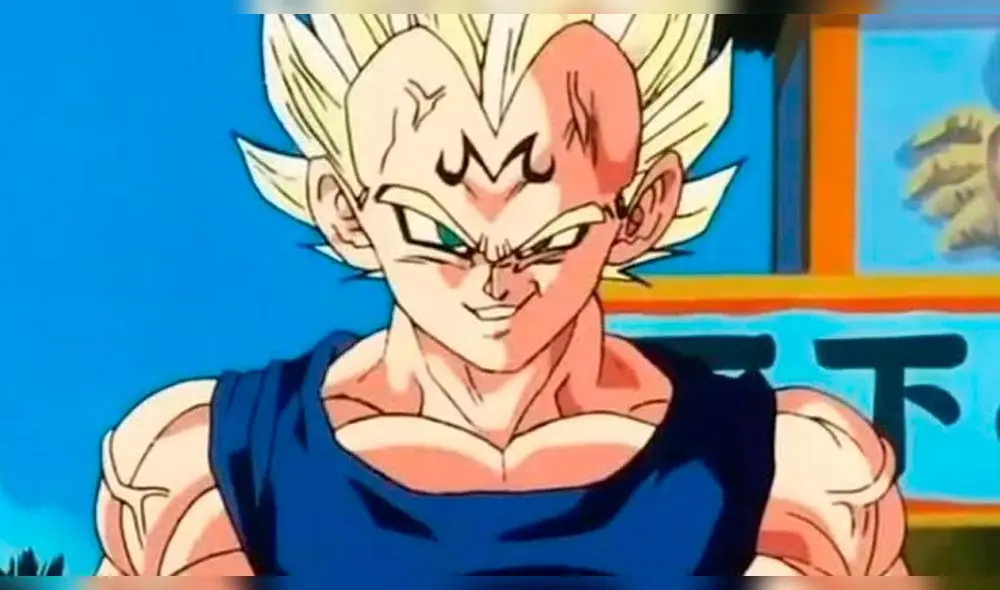 Majin Vegeta apareció en la saga de Majin Buu en Dragon Ball Z. Foto: Difusión