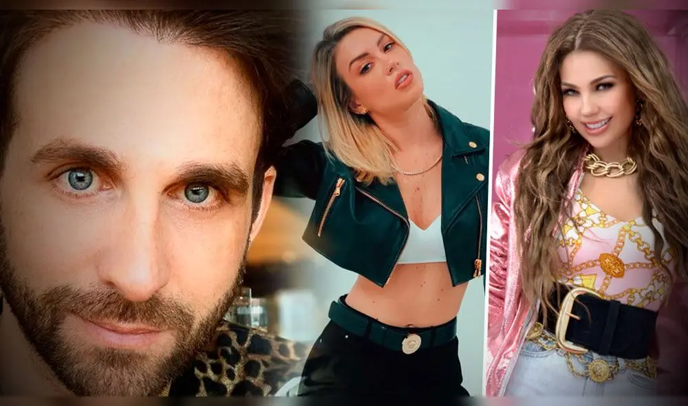 Rodrigo González aseguró que ya vio partes del videoclip de Thalía y Leslie Shaw. Foto: Instagram