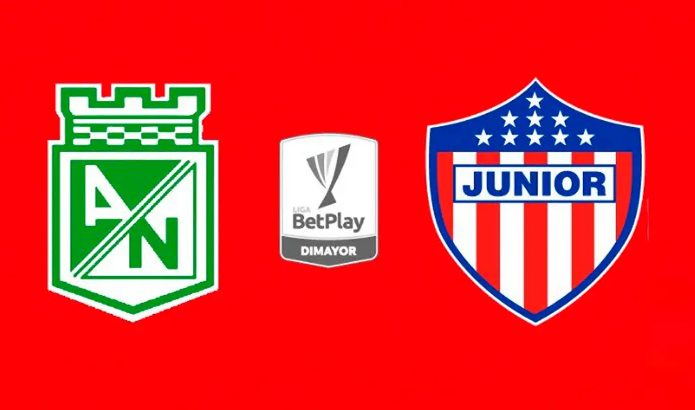 Atlético Nacional y Atlético Junior chocarán por la jornada 13 de la Liga BetPlay 2020. Foto: Twitter @JuniorClubSA