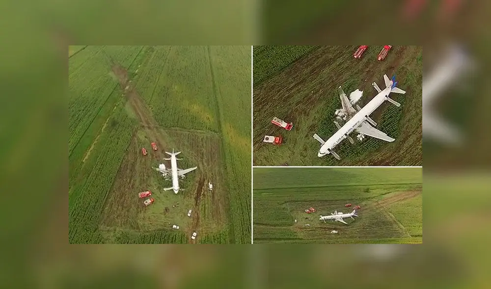 Avión aterrizó forzosamente con motores apagados: 233 pasajeros salvaron de morir [VIDEO]