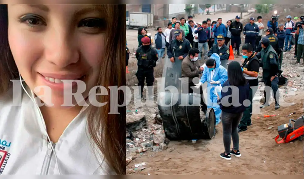 Datos de estudiante desaparecida coinciden con restos de mujer hallada en cilindro [FOTOS]