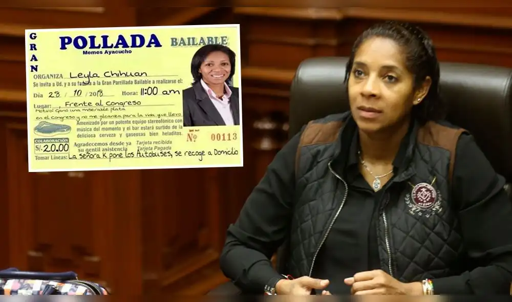 Facebook: usuario crea tarjeta de pollada para "dar mejor calidad de vida" a Leyla Chihuan