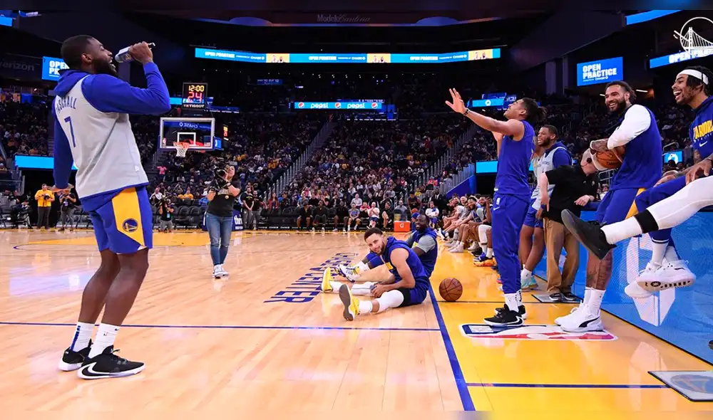 Warriors vs Timberwolves EN VIVO por la pretemporada de la NBA. Foto: Twitter Golden Warriors.