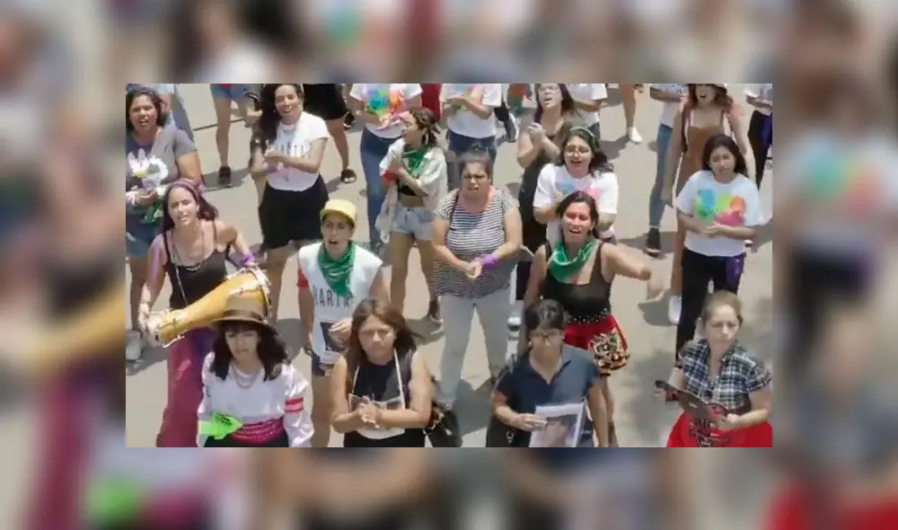 Tenemos razón: videoclip busca visibilizar la lucha por el derecho de las mujeres. Foto:captura